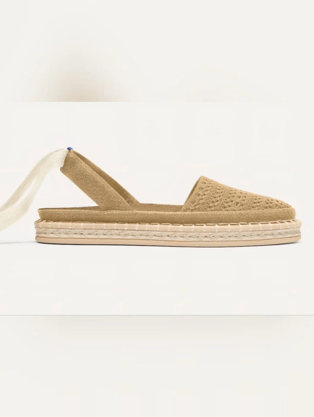 Rothy's The D-Orsay In Camel Crochet